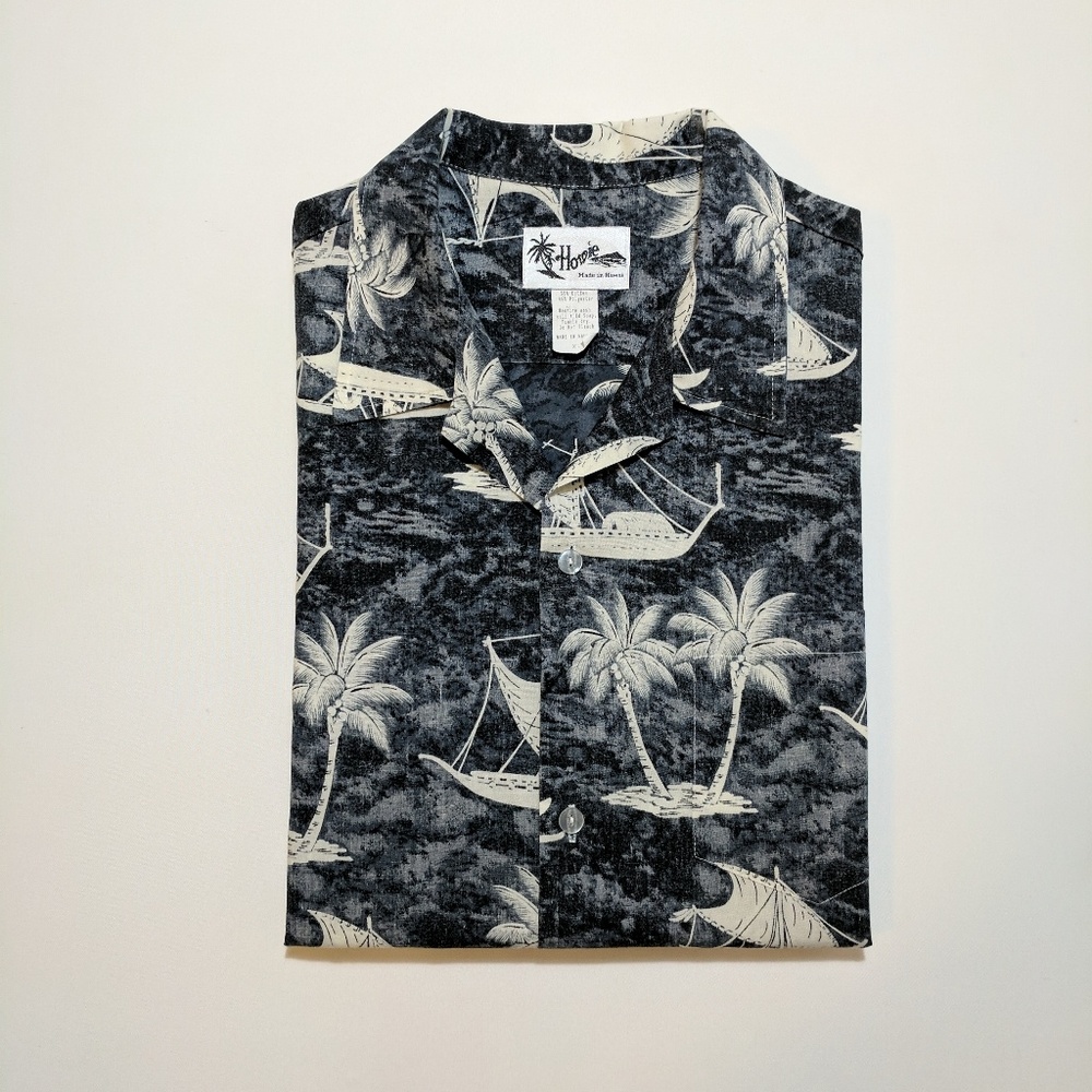 Vintage Howie Men's Aloha Shirt XL